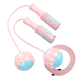 thumbnail image 1 of Cuerda para saltar, cuerda para saltar inalámbrica de doble propósito para quemar grasa, deportes, fitness, bola grande silenciosa, 1 of 5