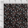 thumbnail image 1 of oneOone Georgette Viscose Fabric Brush Stroke Ikat Print Fabric BTY 42 Inch Wide, 1 of 1