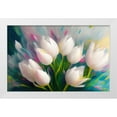 thumbnail image 2 of Stephen Chambers 32x22 White Modern Wood Framed Wall Art Titled - Dreamingly Beautiful 6, 2 of 6