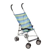 Cosco Umbrella Stroller Without Canopy Horizon-Color:Yellow/Blue Pattern