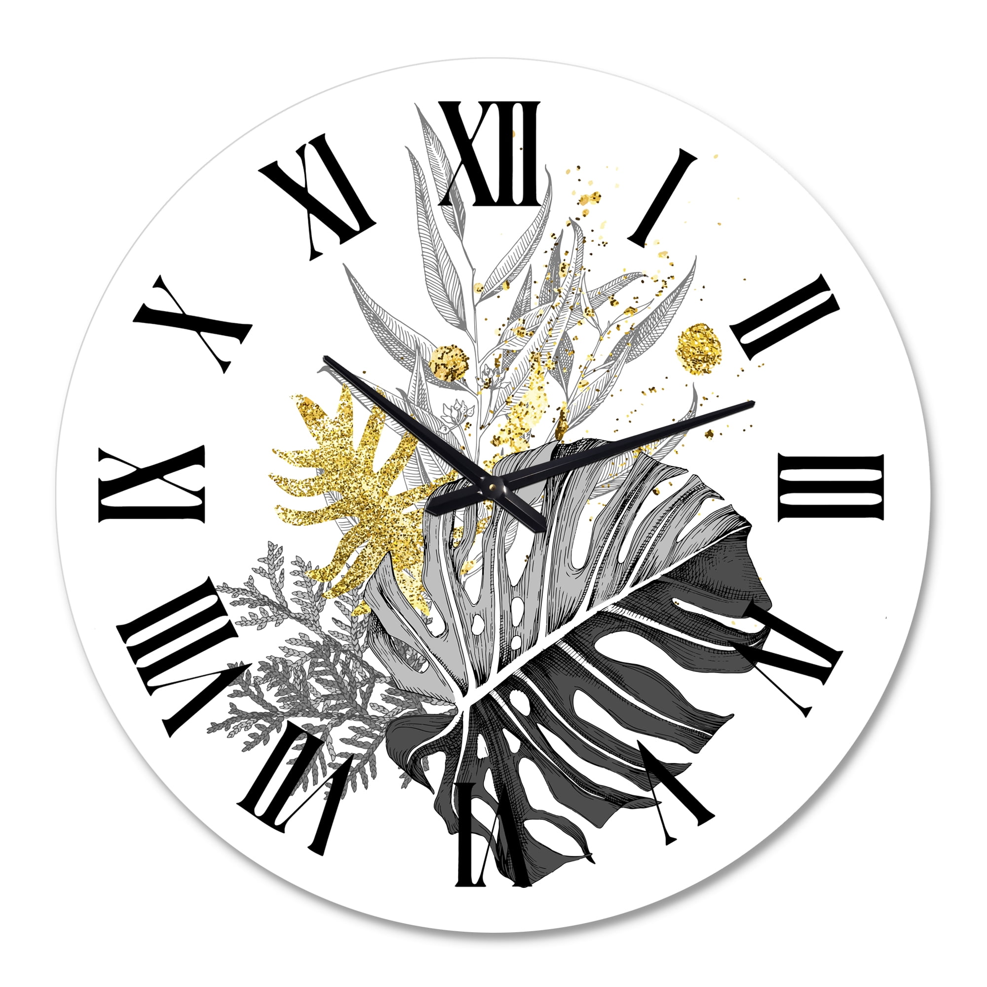 Designart 1 in Quartz Wall Clock