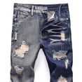 thumbnail image 4 of Hotiary Kids Teen Boys' Casual Denim Pants Destroyed Slim Fit Straight Leg Jean Pants for 5-13 Years Old, 4 of 9