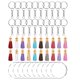 thumbnail image 1 of EeaseMX 90pcs en 3 set kit de llavero acrílico gancho de llave de llave de borla hermosa adornos de llave exquisita establecido accesorios de llavero de bricolaje para la tecla de bolsa, 1 of 7