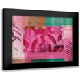 thumbnail image 1 of JMB Designs 24x20 Black Modern Framed Museum Art Print Titled - Botanical Collage III, 1 of 5