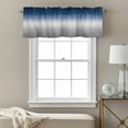 Curated visual reference: Gallery Detail: Abstract Valances For Windows Blue Grey Gradient Modern Art Rod