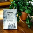 thumbnail image 2 of Prayer for my Dad Wood Plaque with Inspiring Quotes 6 inch x 9 inch - Elegant Vertical Frame Wall & Tabletop Decoration | Easel & Hanging Hook | Dear God I gratefully thank you for giving me my dad, 2 of 5