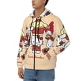 thumbnail image 2 of Lsque Sanrio for Mens Full-zip Hoodie, Zip-up Pullover Hooded Sweatshirt, Kangaroo Pocket Hoodie Ideal for Daily Wear, Travel, and Home-Medium, 2 of 8