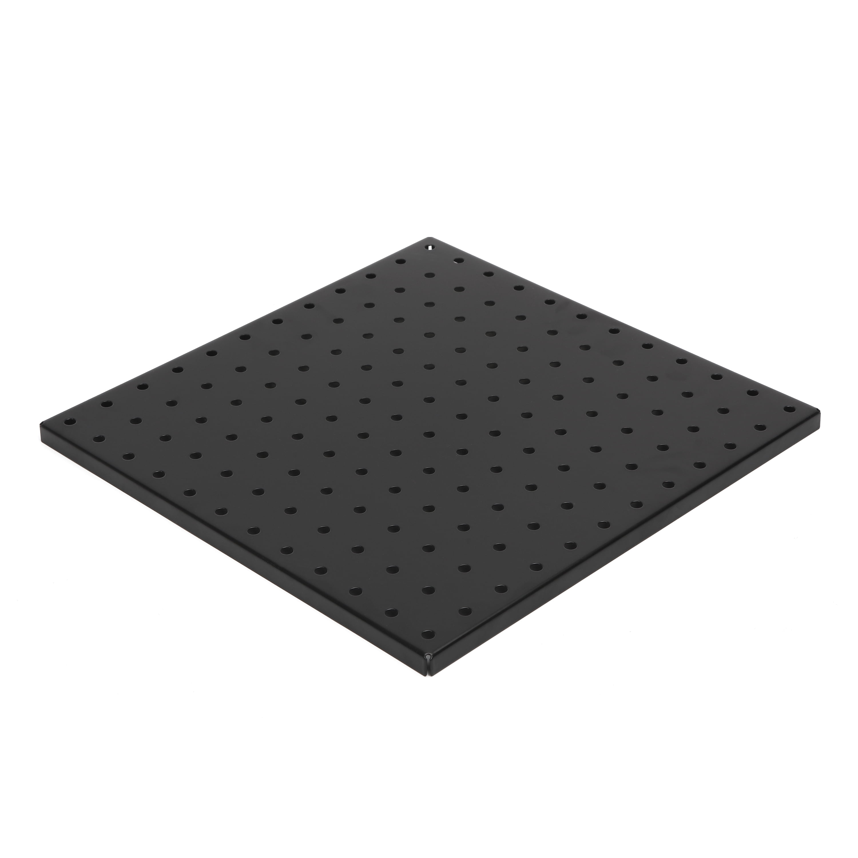 Hyper Tough 12 x 12-inch Single Piece Black Steel Pegboard
