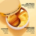 thumbnail image 2 of Peter Thomas Roth 3.53 Onzas 24K Gold Pure Luxury Lift & Firm Hydra-Gel Eye Patches 30 PARES, Anti-Aging Under-Eye Patches, Help Lift and Firm the Look of the Eye Area, 2 of 5