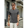 thumbnail image 5 of COOFANDY Men's T Shirts Short Sleeve Soft Crew Neck Lightweight Tee Shirts Casual Summer Basic Tops, 5 of 10