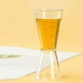 thumbnail image 4 of 3 Pcs Plastic Double-ended Measuring Cup Small Wine Glasses Martini Bartender Jigger Cocktail Tool Shot Ounce, 4 of 6