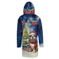 thumbnail image 2 of Merry Christmas and Happy New Year Santa Bulldog Holiday Xmas Winter All Over Print 3D Hooded Duffle Toggle Coat Dog Lover Gifts Idea - 00024, 2 of 6