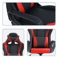 thumbnail image 5 of YRLLENSDAN Ergonomic Gaming Chair Video Game with Massager, Red Computer Chair with Arms and Back Support Adjustable Height High-Back Office Chair with Lumbar Support, 5 of 7