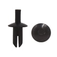 thumbnail image 1 of 50Pcs Sujetador Negro Clips de Sujeción 5mm Diámetro Agujero Ajuste Remaches Clips de Plástico, 1 of 1