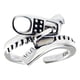 thumbnail image 4 of Anillos abiertos,Anillos abiertos con cremallera Anillos ajustables para niña dama,Anillo abierto punk para mujeres y hombres,joyería para fiestas.,Anillos de de moda Cumpleaños, 4 of 8