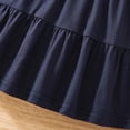 thumbnail image 5 of Girls Pique Polo Dress, Short Sleeve School Uniform A-Line Casual Dress for Kids, 5 of 5