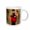 White, variant on 3drose, Argentina, Buenos Aires, La Boca. Tango Dancing - Sa01 Bja0010 - Jaynes Gallery, 11oz Two-tone Red Mug
