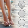 thumbnail image 4 of Psesaysky Cactus Printed Flip Flops for Women Girls Versatile Comfortable Durable Flat Beach Sandals Shower Sandals, 4 of 7