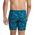 thumbnail image 3 of Jockey Men's Chafe Proof Pouch Cotton Stretch 8.5" Long Leg Boxer Brief - 3 Pack, 3 of 5