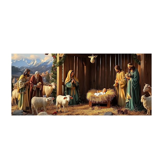 Christmas Christmas Garage Banner Personality Scene Background
