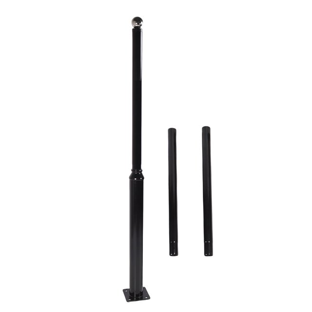 Outside Street Light Pole, Alloy Steel Strong Load Bearing Street Light Pole for Residential Areas