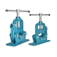 thumbnail image 2 of KANCA-PV-2 Fold-Out Pipe Vise, Strong Drop-Forged Bench Vise 2'' Capacity, Ideal for Repetitive Clamping of Pipe-Work, Pipe Plumbing Vise Tools, Blue Colur (2'')…, 2 of 5