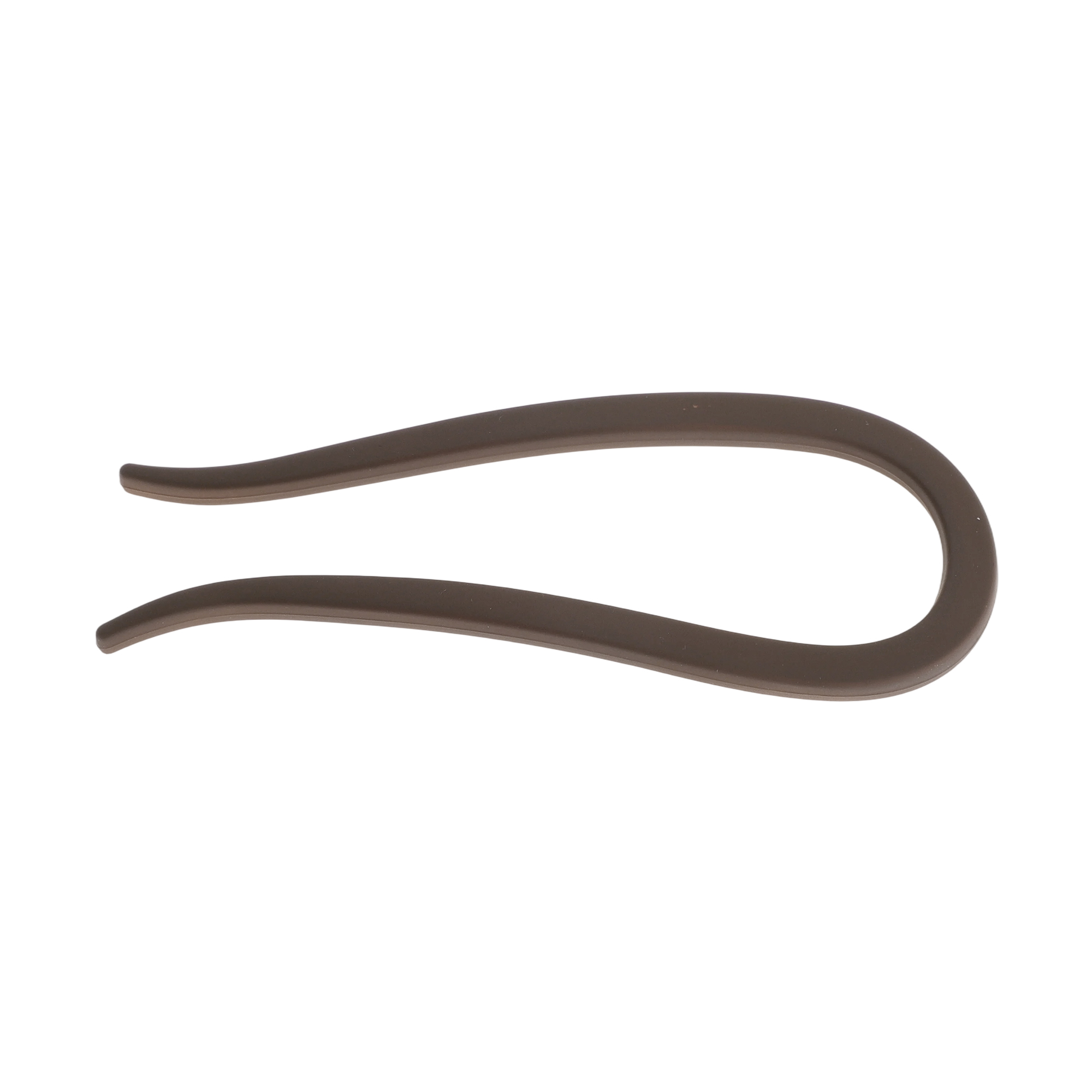Unique Bargains U-shaped Hair Pin 4.33"x1.57" 1 Pc Matte Dark Brown