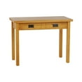 thumbnail image 2 of MECO Table à Manger Extensible Traditionnelle en Bois Massif, Cadre en Chêne, 2 of 11