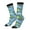 2 Black-1, variant on Crocodile Riding Skateboard Crew Socks for Men & Women, Breathable Casual Athletic Ankle Socks