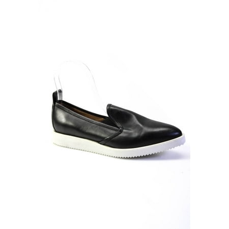 

Everlane Womens Leather Pointed Toe Street Loafers Black 8.5