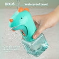 thumbnail image 3 of Dispensador de jabón automático, dispensador de jabón espumoso sin contacto para niños, IPX6 impermeable lindo dispensador de jabón de manos inteligente de espuma de dinosaurio para baño,, 3 of 6