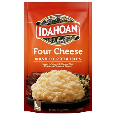 Pack of 2 - Idahoan Four Cheese Mashed Potatoes, 4 Oz Packaging May Vary