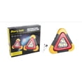 thumbnail image 3 of Multifunctional LED Solar - Rechargeable Emergency Triangle Lights for Vehicle Safety, 3 of 5