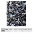 thumbnail image 4 of Nawypu  Motorcycles Dirt Bike Blanket Gifts Super Soft Throw Blankets Cozy Flannel Air Conditioning Blanket Blanket for Couch Bed for Kid, 4 of 6