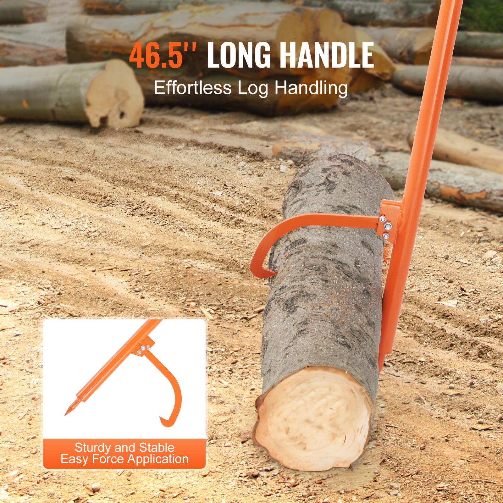 KFFKFF LP48 Log Jack Effortless Log Lifting 46.5 in Length