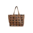thumbnail image 4 of Bolsa de hombro de lona de gran capacidad para mujer a la moda (café) Likrtyny Para Estrenar, 4 of 9