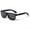 All Black, variant on Mens Womens Bamboo Sunglasses Wooden Retro Vintage Wood Mirror Polarized Glasses