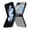 Gray, variant on Allytechgroup Shockproof Faux Leather Back Cover Cell Phone Case with Protective Case Cover for Samsung Galaxy Z Flip 7, Gray