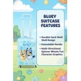 thumbnail image 4 of Fast Forward Bluey 20" Hardshell Luggage - Cute & Durable Hard-side Suitcase for Travel with Spinner Wheels 20"x12"x8", 4 of 6