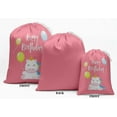 thumbnail image 2 of Darling Souvenir Pink Unicorn Birthday Party SuppliesÂ&nbsp;Drawstring PouchesÂ&nbsp;Favor Bags 15 Pieces, 2 of 5