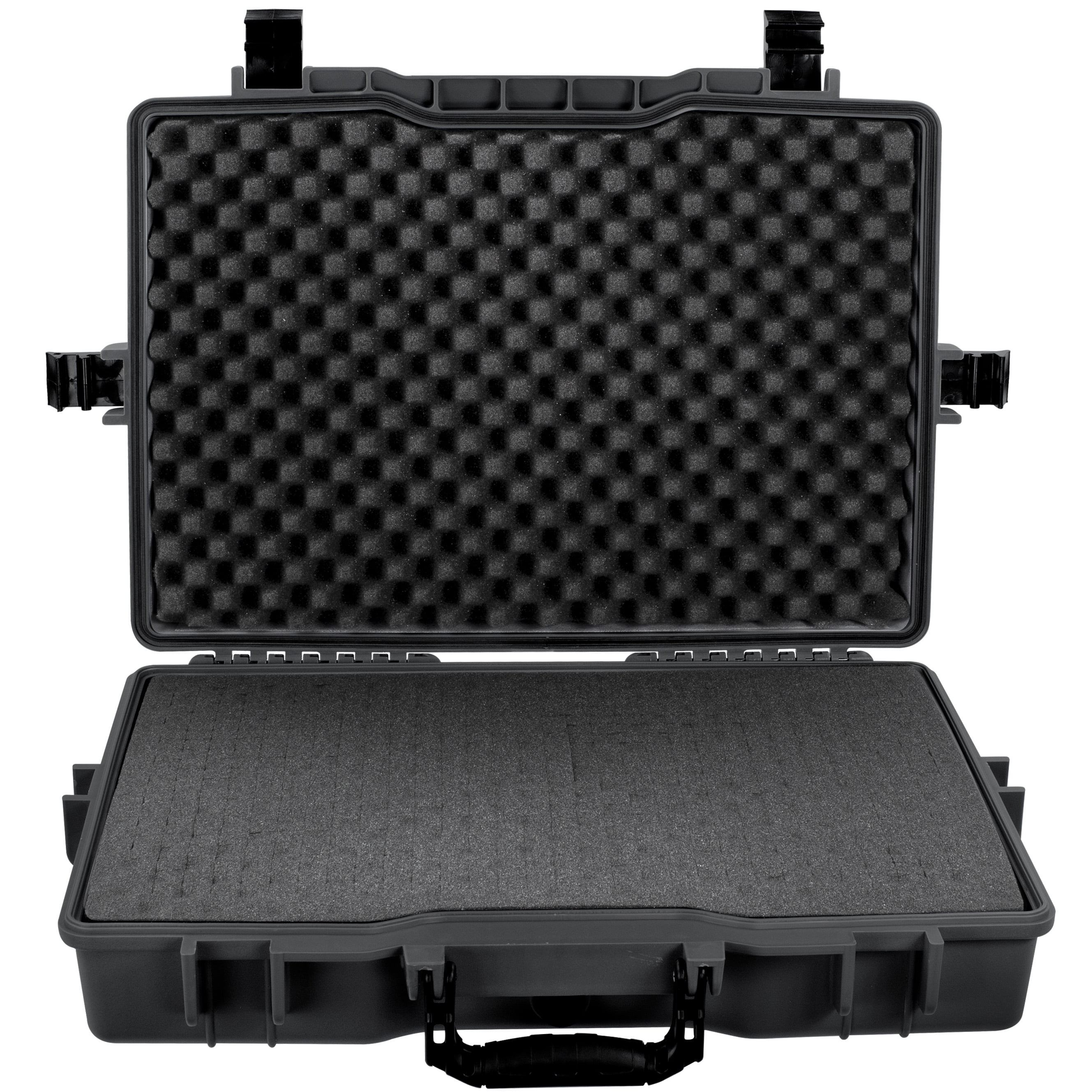 Eylar Large 21.5in Waterproof Laptop Style Protective Gear Hard Case w/Foam, Black