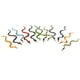 thumbnail image 5 of Paquete de 4-6 Reptiles de Plástico, Modelo de Serpiente Animal, Juguete, 12 Uds., Multicolor 6 piezas Sunnimix Juguete, 5 of 8