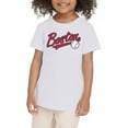 thumbnail image 3 of Hiijoy Little Girls Summer T-Shirt Baseball Print Short Sleeve Casual T Shirt for Child, 3 of 3