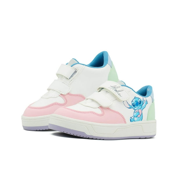 Tenis Tropicana Para Niña Stitch Casuales Comodos Blanco blanco 16