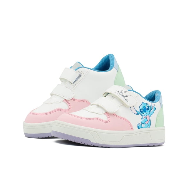 Tenis Tropicana Para Niña Stitch Casuales Comodos Blanco blanco 16