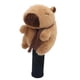 thumbnail image 3 of Funda de felpa Capybara para palos de golf de madera de calle, resistente a arañazos. Estilo C, 3 of 9