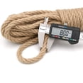 thumbnail image 2 of 10 Meters X 8mm Thick Jute Rope, Biodegradable Natural String For All-Weather Outdoor Projects, Heavy Duty Crafting, And Gardening, 2 of 5