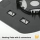 thumbnail image 5 of Reemplazo de vidrio de espejo retrovisor convexo del lado derecho calefaccionado único para Ford TRANSIT MK6 MK7 2000-2014, 5 of 6