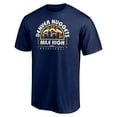 thumbnail image 2 of Men's Navy Denver Nuggets Push Ahead T-Shirt, 2 of 3