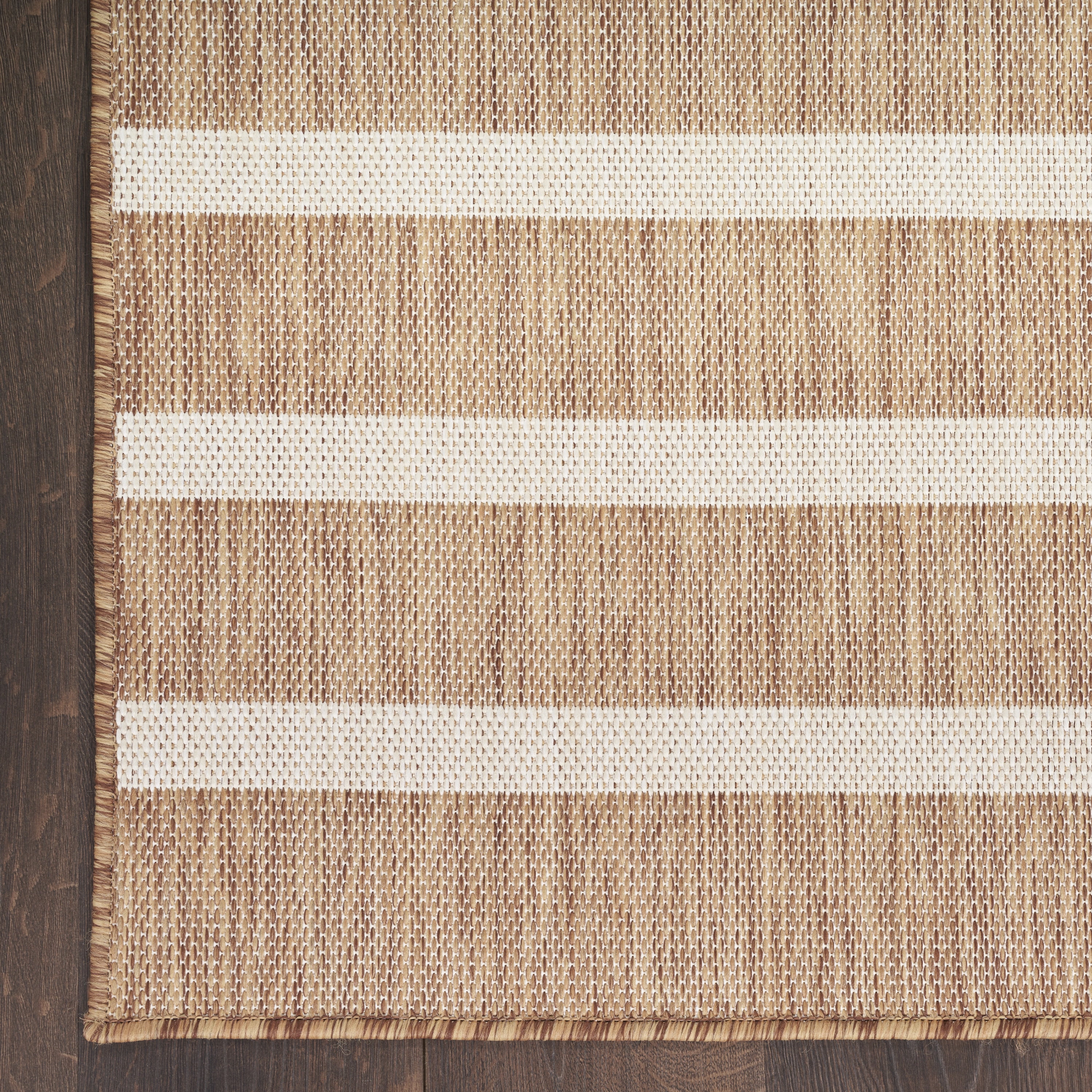 Nourison Positano Indoor/Outdoor Jute Ivory 7' x 10' Area Rug (7x10)